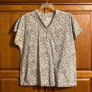 Cotton Club Scrub top. Good condition.